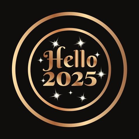 Hello 2025 hand drawn banner New year concept Goodbye 2023 Hello 2024 Design, By 2023 Hello 2024, New Year Banner 2023, 2023 Shirt Design New Year, Happy New Year 2023 Design Poster, Hello 2025, Drawn Banner, Banner Drawing, Premium Vector