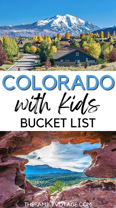 Places To Go In Colorado, What To Do In Colorado, Colorado With Kids, Fort Carson Colorado, Colorado Vacation Summer, Colorado Family Vacation, Colorado Activities, Things To Do In Colorado, Kids Travel Activities