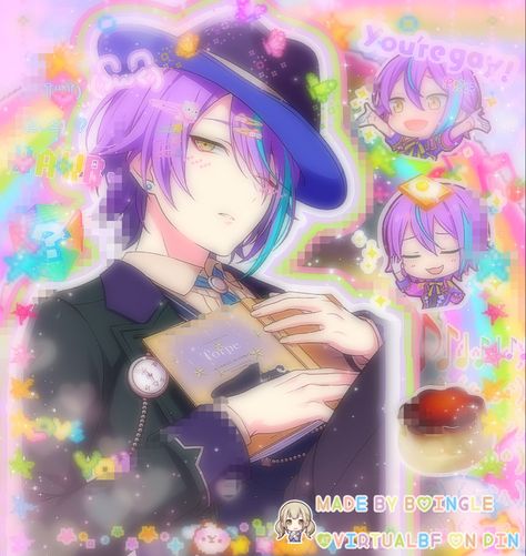 Kidcore Pfp, Cutecore Edit, Cutecore Pfps, Rui Kamishiro, Kawaii Core, Cute Games, Purple Guy, Kawaii Aesthetic, Cute Profile Pictures