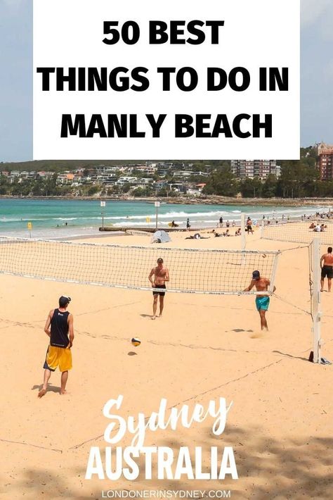 50 Best things to do in Manly in 2020 for locals | things to do in Manly Beach Australia | Things to do in Manly beach Sydney Australia | what to do in Manly Beach | Manly activities | things to do in Sydney | Sydney activities | what to do in Sydney | #manlybeach #manlyaustralia #manlysydney Manly Beach Australia, Manly Beach Sydney, Manly Australia, Manly Sydney, Best Family Beaches, Things To Do In Sydney, Sydney Travel, Manly Beach, Visit Sydney