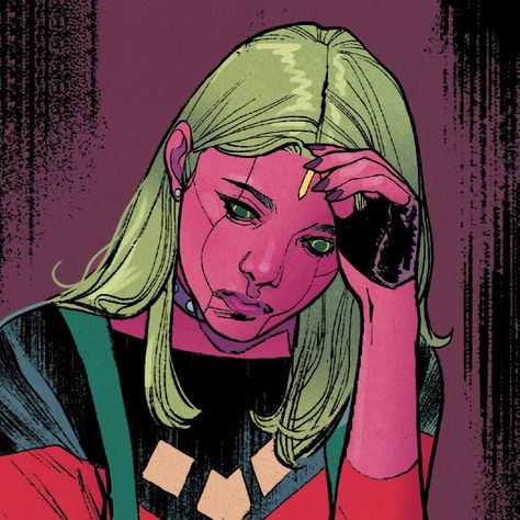 Comic Scarlet Witch, Marvel Comic Icons, Vision Marvel Comics, Viv Vision, Vision Comic, Vision Icon, Marvel 616, Comic Icons, Young Avengers