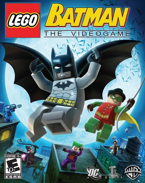 Video Game LEGO Batman: The Videogame Lego Video Game Box Art Lego Batman The Videogame, Lego Batmobile, Super Hero Powers, Batman Games, Lego Indiana Jones, Lego Videos, Batman Arkham Origins, Lego Games, Superhero Batman