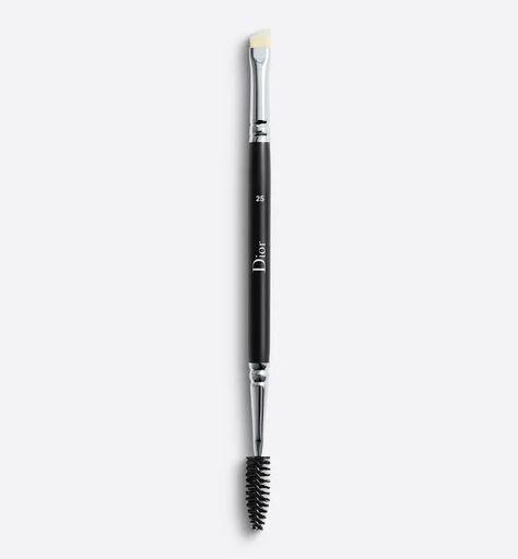 Dior Backstage Double Ended Brow Brush N° 25 Christian Dior Perfume, Dior Backstage, Dior Perfume, Brow Wax, Brow Brush, High End Makeup, Eye Mascara, Dior Beauty, Professional Makeup Brushes