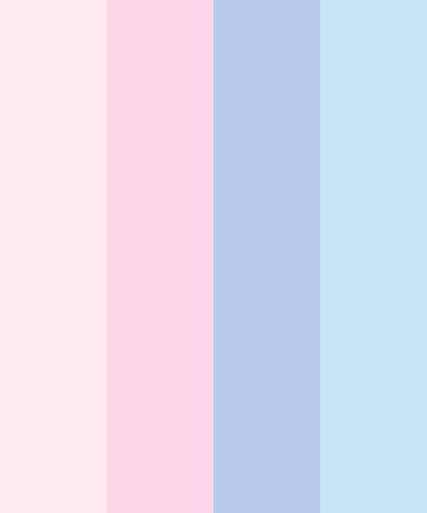 Pink Color Chart, Blue Color Pallet, Blue Pallets, Hexadecimal Color, Pastel Blue Color, Blue Palette, Color Palette Pink, Pastel Colour Palette, Colors Palette