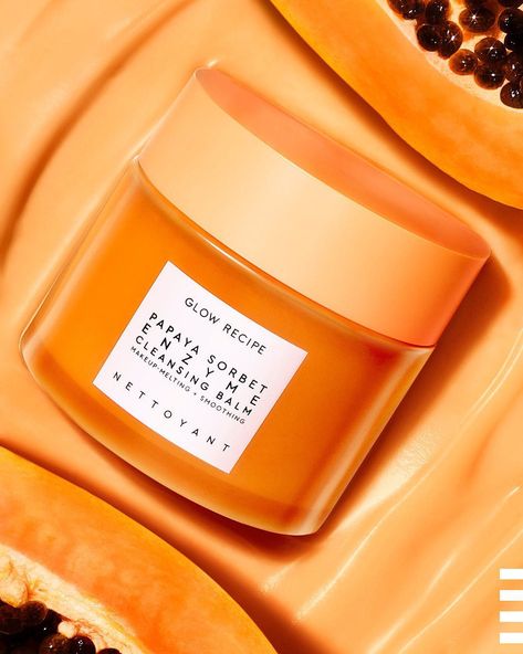 Glow Recipe Papaya, Sephora Finds, Hair Care Routine Products, Papaya Sorbet, Melting Balm, Pressed Juicery, Papaya Seeds, Blueberry Extract, Teen Skincare