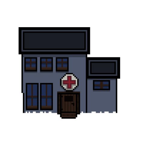 Hospital Pixel Art, Drawing Application, Pixel Drawing, Hospital Room, Funny Doodles, Download App, Pixel Art, Mobile App, Free Online