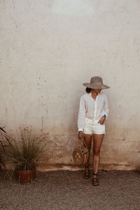 A Summer Getaway in Carmel, California — Alyssa Ponticello // In Good Taste Crochet Wrap Top, Pants Patterns, Spanish Style Architecture, White Summer Outfits, Old Head, Chic Crochet, Carmel California, Beach Bonfire, Fun Salads