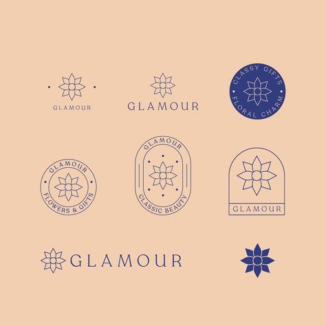 Glamour | Flowers & Gift shop #logo #branding #brandidentity#decorative #pattern #flowers #logotype #logojulio_8 #logojulio Gift Shop Logo, Flower Shop Branding, Flower Shop Logo, Greek Coffee, Flower Logo Design, Yoga Logo, Coffee Brand, Elegant Branding, Decorative Pattern