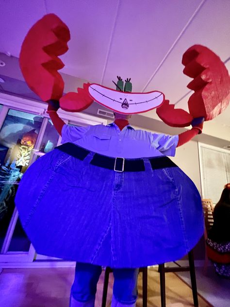 Me Krabs Costume, Kuddly Krab Costume, Mr Crabs Costumes, Mr Krabs Costume, Shrimp Costume, Crab Costume, Spongebob Musical, Mr Clean, Mr Krabs