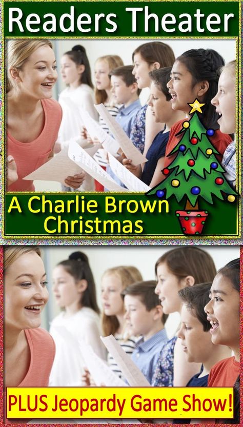 Education Worksheets, Elementary School Science, Readers Theater Scripts, A Charlie Brown Christmas, High School Art Lesson Plans, Jeopardy Game, December Activities, It's The Great Pumpkin, Christmas Teaching