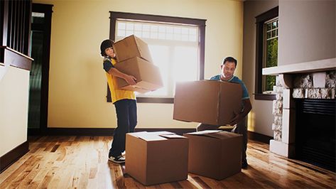 Father and son with moving boxes Free Moving Boxes, Moving Across Country, Moving Help, Planning A Move, Moving To Another State, Best Movers, Removal Company, Moving Boxes, Moving Tips