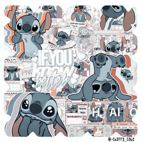 Wall Png, Aesthetic Azul, Birthday Cousin, Happy Birthday Cousin, Printable Wall Collage, Lilo And Stitch Quotes, Lilo And Stitch Drawings, Stitch Quote, Stitch Character