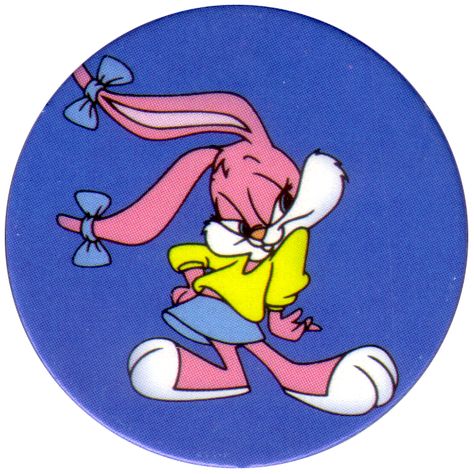 Made in Mexico > Tiny Toons 09-Babs-Bunny. Nesquik Bunny Aesthetic, Bunny Maloney, Jelly Bunny, Babs Bunny, Tiny Toons, Miss Bunny, Children's Comics, 80s Cartoon, Shirt Illustration