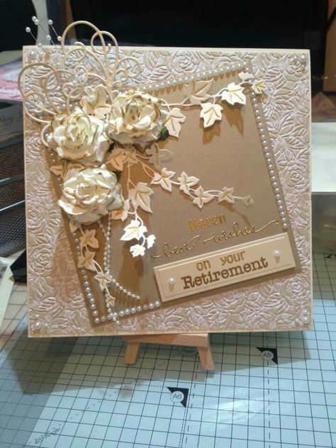 RETIREMENT CARD Retired Card Ideas, Retirement Card For Women, Cricut Retirement Cards, Retirement Cards Handmade For Women, Retirement Card Ideas, Diy Retirement Cards, Retirement Cards Handmade, Birthday Women, Retirement Gifts For Women