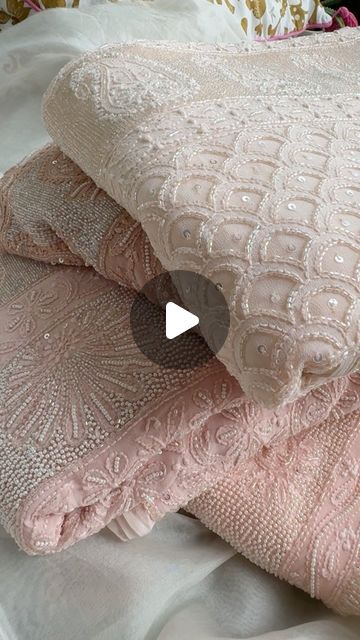 AriAA Chikankari🇮🇳 | hand crafted from lucknow | Shop these from this link -  https://ariaachikankari.com/collections/chikankari-sarees  Beautiful viscose chikankari sarees with heavy... | Instagram Small Motifs, Saree Accessories, Chikankari Lehenga, Chikankari Saree, Peach Saree, Wedding Sarees, Embroidery Saree, Saree With Blouse, Saree Wedding