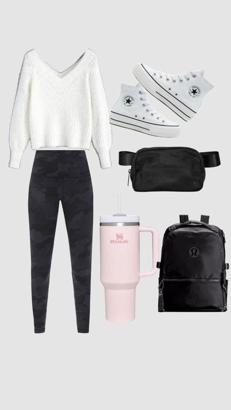 Outfit Ideas For School Layout, Cute Basic School Outfits, Back To School Outfits 8th Grade Girl, Popular Girl Outfits High School, First Day If School Outfits, First Day Of High School Outfits Freshman, Back Too School Outfits, 9th Grade Outfits First Day Of School, Cute High School Outfits Freshman