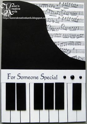 Piano Card, Christmas Stamps, Cute Cards, Lesson Plans, Piano, Greeting Cards, Stamp, How To Plan, Feelings