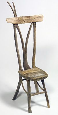 Miniature Rustic Twig Furniture by George C. Clark Twig Chair, Willow Furniture, Twig Furniture, Hantverk Diy, Driftwood Furniture, Adirondack Furniture, Sticks Furniture, Fairy Garden Furniture, Twig Art