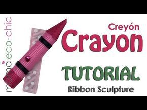 Sculpture Tutorial, Ribbon Sculptures, Rainbow Loom Charms, Hair Bow Tutorial, Hair Clips Diy, Bows Diy Ribbon, Ribbon Sculpture, Felt Flower Headband, Hair Bow Holder