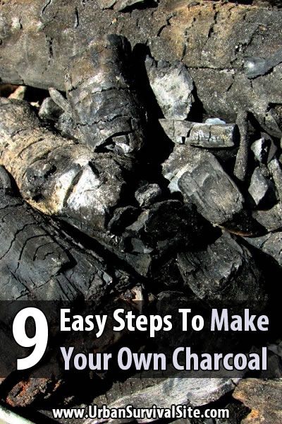 9 Easy Steps to Make Your Own Charcoal Making Charcoal, Cottage Plans, Urban Survival, Emergency Plan, Homestead Survival, Metal Works, Disaster Preparedness, Survival Food, Camping Survival