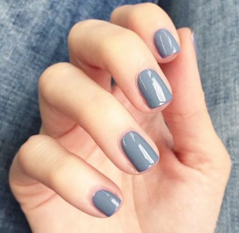 The Coolest Denim Blue Nail Polish Essie Petal Pushers, Colour Clothes, Her Nails, Colorful Nail Designs, Manicure Y Pedicure, Nail Paint, Manicure E Pedicure, Nail Polish Colors, Gorgeous Nails