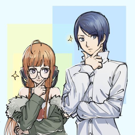 Persona Futaba Sakura Wallpaper, Yusuke X Futaba, Futaba And Yusuke, Persona Icons, Yusuke Kitagawa, Futaba Sakura, Yu Narukami, Persona Five, Goro Akechi