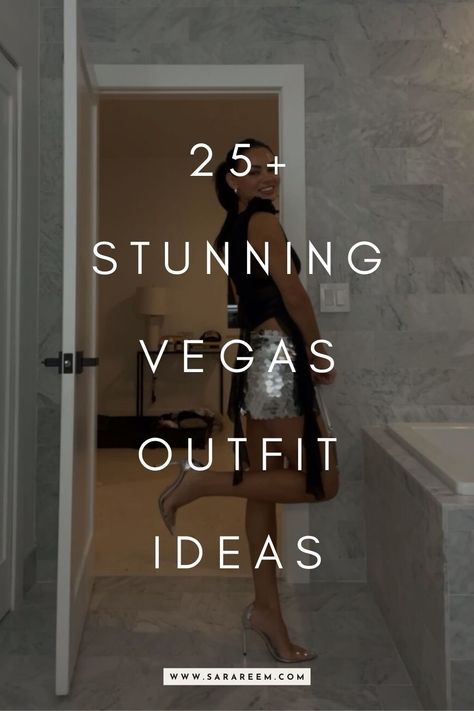 Wondering what to wear in Vegas for your upcoming trip? Check out these stunning Vegas outfit ideas for pool parties, date nights, and more! Are you planning a Las Vegas trip and wondering what to wear? I've compiled the top Vegas outfit ideas for 2024 to help you look fabulous for every part of your vacation. Whether you're lounging by the pool, dancing the night away, enjoying a romantic dinner, or exploring the city, having the right outfit is crucial. Las Vegas Party Dress, Night Out In Vegas Outfit Classy, Going Out Vegas Outfits, What To Wear To A Casino Party, Travel To Vegas Outfit, Las Vegas Nye Outfit, Hot Vegas Outfits, Vegas Outfits September, How To Dress For Las Vegas Outfit Ideas