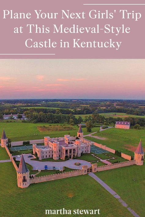 Kentucky Castle, American Travel Destinations, Southern Restaurant, Kentucky Travel, Abandoned Amusement Parks, Medieval Style, Old Trains, Girls Getaway, Land Of Enchantment