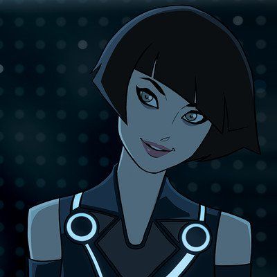 ArtStation - Quorra from Tron Legacy, Esteban Barrientos Tron Fanart, Tron Art, Tron Uprising, Tron Legacy, Portrait Cartoon, Cartoon Sketches, Fantasy Concept Art, Sci Fi Fantasy, Comic Artist