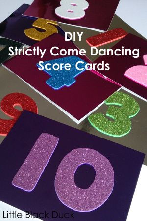 Strictly Come Dancing & Dancing with the Stars :: DIY Score Cards Strictly Come Dancing Party Ideas, Black Duck, Dancing Party, Themed Activities, Strictly Come Dancing, Circus Party, 6th Birthday Parties, 70th Birthday, Dancing With The Stars