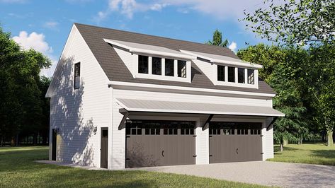 Contemporary Garage, Garage Apartment Plan, Apartment Plan, Carriage House Plans, Building A Garage, Craftsman Cottage, Garage Apartment Plans, Shingle Exterior, Garage Apartments