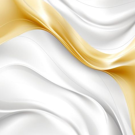 White And Gold Background Design, White Silky Background, White And Gold Fabric, Golden And White Background, Backgrounds For Graphic Design, White Flyer Background, Church Fliers Design Background, Premium Background Design, Flyer Design Layout Templates