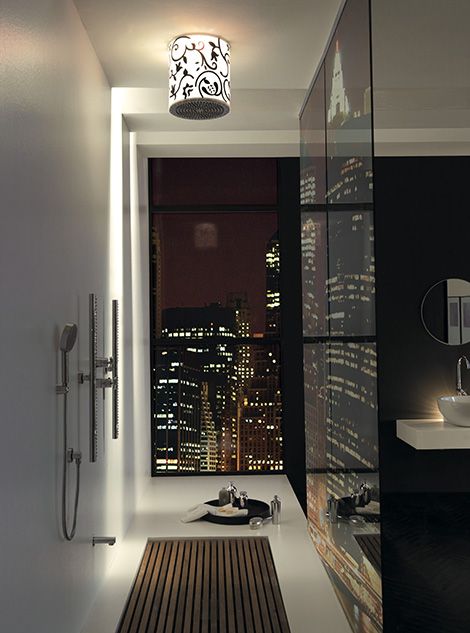 Apartamento New York, Trendy Bathroom, Dream Apartment, City Apartment, Shower Panels, Beautiful Bathrooms, Bathroom Inspiration, 인테리어 디자인, City Lights