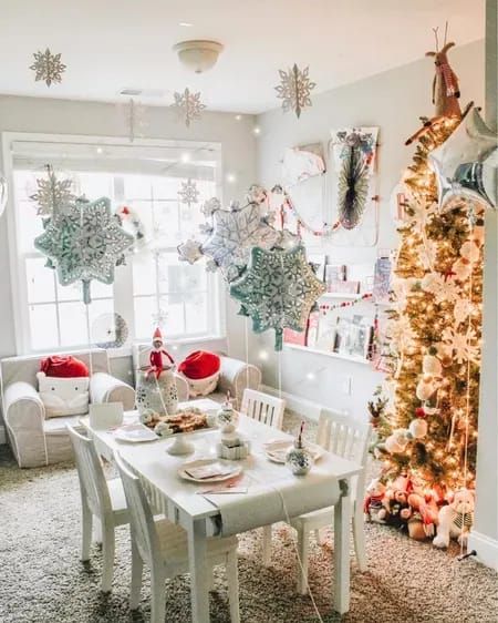 Looking fr playroom Christmas decor inspiration? You'll find great Pottery Barn items. Playroom Christmas Decor, Playroom Christmas, Holiday Hacks, Holiday Hack, Divorce And Kids, The North Pole, After Christmas, Merry Little Christmas, New Years Decorations