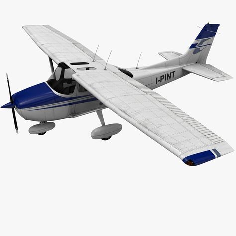 Civil Utility Aircraft Cessna 172 Skyhawk 3D Model #AD ,#Aircraft#Utility#Civil#Cessna Cessna 172 Skyhawk, Airplane Models, Cessna 172, 3ds Max Models, Model Airplanes, Merchandise Design, Low Poly, Aircraft, Models