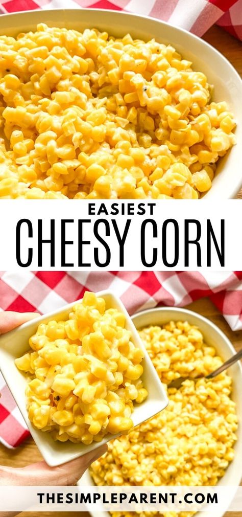 EASIEST Fried Corn Recipe! 5 Ingredients & 15 Minutes! (VIDEO) Easy Corn Side Dish, Dishes For Christmas Dinner, Side Dishes For Christmas Dinner, Thanksgiving Corn Recipes, Side Dishes For Christmas, Easter Side Dishes Vegetables, Sweet Corn Salad Recipe, Dishes For Christmas, Canned Corn Recipes