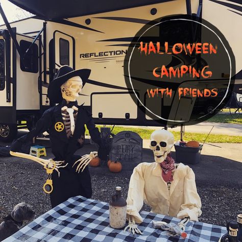 Halloween Camping With Friends Camping With Friends, Halloween Camping, Zombie Prom, Walking The Plank, Haunted Dollhouse, Eureka Springs, Family Camping Trip, Camping Decor, Rocky Mountain National