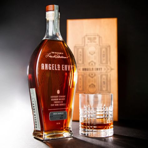 Gift Guide: These Whiskey and Bourbon Picks Will Keep You Toasty This Winter | Fortune Angels Envy, Bar Tender, Bottles Design, Bourbon Bar, Whisky Drinks, Bourbon Drinks, Angel S, Kentucky Straight Bourbon Whiskey, Kentucky Bourbon