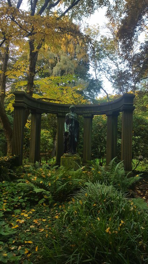 Cemetery Germany Swamp Cemetery, Horror Garden, Forest Cemetery, Cemetery Garden, Hedge Maze, Background Artwork, Goth Garden, Roman Ruins, Greek Temple