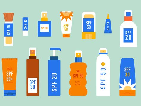 How Does Sunscreen Work? Mineral vs. Chemical SPF, Explained | SELF Powder Sunscreen, Sunscreen Stick, Tinted Spf, Skin Medica, Body Sunscreen, Sunscreen Spf 50, Sunscreen Lotion, Mineral Sunscreen, Broad Spectrum Sunscreen