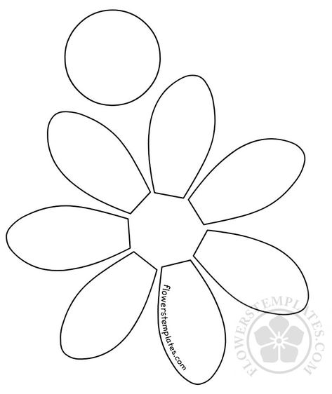 Grandparents Diy, Cut Out Flowers, Applique Quilt Patterns, Giant Paper Flowers, Flower Template, Daisy Pattern, Paper Flowers Diy, Stained Glass Patterns, Applique Quilts