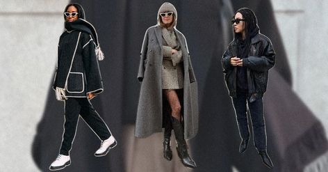 We've rounded up 11 easy and classic outfits that will keep you warm and looking chic all through winter. 30 Degree Weather Outfit, Winter Outfits Fashion, Cosy Outfit, Jeans Outfit Winter, Cold Weather Outfit, Cool Girl Style, Long Overcoat, Outfit Formulas, Casual Outerwear