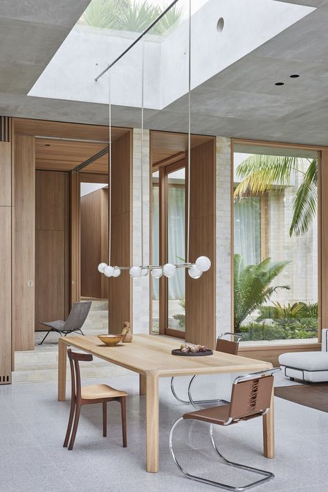 Freshwater — Madeleine Blanchfield Architects Australian House Design, Articolo Lighting, Skylight Design, Australian House, Australian Interior, Australian Interior Design, Tropical Architecture, Under The Tuscan Sun, Internal Courtyard