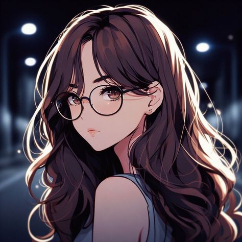 Girl With Eyeglasses, Overwatch Drawings, Profile Wallpaper, Cartoon Profile Pictures, Couple Illustration, Cute Cartoon Pictures, Cute Couple Art, Dessin Adorable, Phone Wallpaper Images