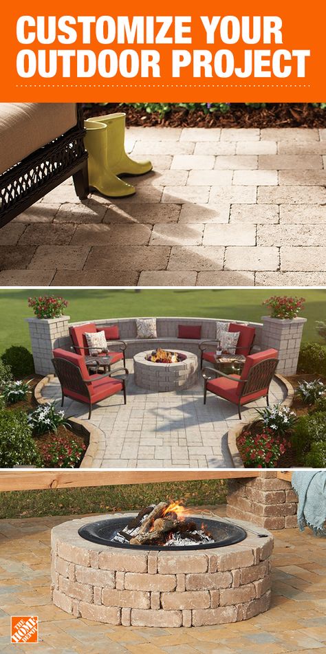 Backyard Diy Projects, Backyard Fire, Fire Pit Backyard, Backyard Makeover, Dream Backyard, Backyard Projects, Backyard Patio Designs, Outdoor Fire, Outdoor Fire Pit