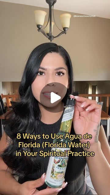 Buenas Vibras Crystals on Instagram: "8 Ways to Use Agua de Florida (Florida Water) in Your Spiritual Practice 💦 #spirituality #floridawater #aguadeflorida" Florida Water Uses, Florida Water Spiritual Uses, Practice Spirituality, Protection Rituals, Florida Water, Spiritual Bath, Spiritual Prayers, Spiritual Tools, Prayers For Healing