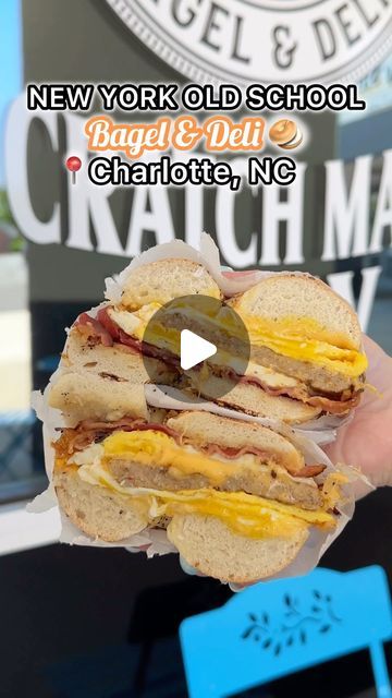 Sarah | Charlotte Food Scene on Instagram: "🔥 NEW YORK BAGEL & DELI!! 🔥 If you’ve been searching for a New York style bagel & deli then look no further! @new_york_old_school_bagel is here to save the day with their fresh boiled & baked bagels!

Share this with all the food lovers you know and go show them some love this week, y’all! 🥯

THE DETAILS:
🥯 New York Style Bagel & Deli Spot Serving Authentic Fresh Bagels, Sandwiches & More!
🔥 Coffee Cake, Pastries & Homemade Muffins
🥳 Open Daily | 6AM-3:30PM
📍 Location: 7510 Pineville-Matthews Rd.
👉 PRO TIP: Go Early! They sell out of bagels fast!

MUST-TRY MENU ITEMS:
🍳 Bacon, Sausage, Egg & Cheese On An Everything Bagel
🥯 Lox Bagel
🍓 French Toast Bagel & Strawberry Cream Cheese
🔥 Pork Roll, Egg & Cheese
🍕 Pizza Bagel
🥪 Subs: Chop C French Toast Bagel, Bagel French Toast, Fresh Bagels, Bagel Lox, Baked Bagels, Lox Bagel, Pizza Bagel, Cake Pastries, Lox And Bagels