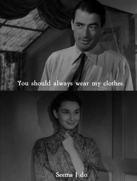 Audrey Roman Holiday, Old Movie Love Quotes, The Roman Holiday, Roman Holiday Quotes, Roman Holiday Aesthetic, Old Hollywood Quotes, Old Movies Aesthetic, Roman Holiday Movie, Old Movie Quotes