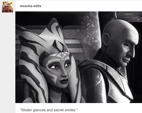 Rex And Ahsoka, Grey Jedi, Tea Rex, Captain Rex, Star Wars Quotes, Star Wars Trooper, Star Wars Ahsoka, Stars Wars, Ahsoka Tano