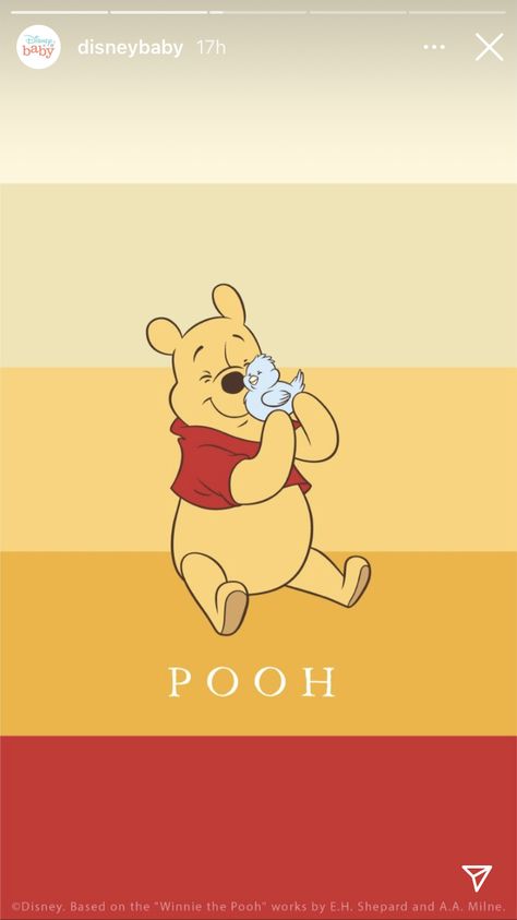 Winnie The Pooh Color Pallet, Winnie The Pooh Color Palettes, Wallpaper Pooh, Winnie The Pooh Wallpaper, Cookie Monster Wallpaper, Pooh Wallpaper, Winnie The Pooh Drawing, Disney Room Decor, Winnie The Pooh Pictures